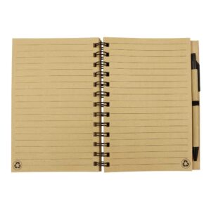 Bamboo Notebook with Pen - Image 3