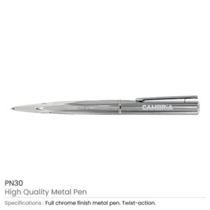 Full Chrome Metal Pens - Image 3