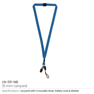 Lanyard Navy Blue
