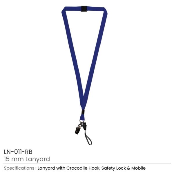 Lanyard Royal Blue