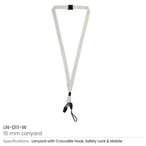 Lanyards with Crocodile Clip, Mobile Holders & Safety Lock - Image 5