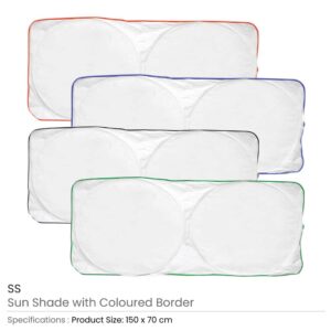Sunshades for Cars in White Tyvek Material - Image 7