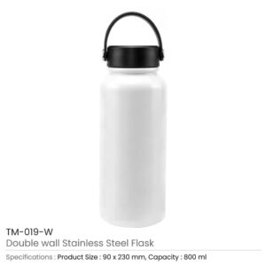 Double Wall Stainless Steel Flask - Image 7