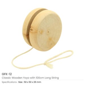 Classic Wooden Yoyo 100cm Long String - Image 3