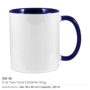 Two Tone Ceramic Mugs - Image 4
