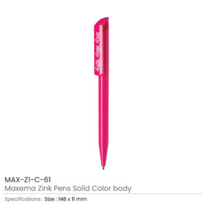 Maxema Pens with Breast Cancer Awareness Logo - Image 3
