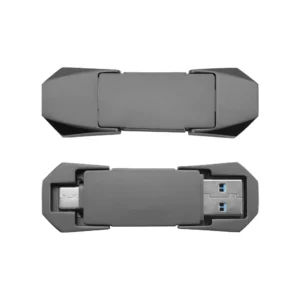 OTG USB Flip in Gun Metal 32GB V. 3.0 Type C Flip Magnetic Cap - Image 7