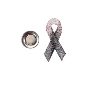 Prostate Cancer Awareness Logo Metal Badges with Magnet Attachment - Image 5