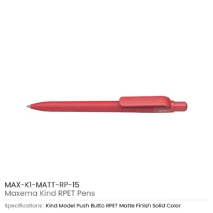Maxema Kind rPET Pens, Matte Solid Color - Image 9