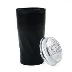Double Wall SS Tumblers with PP Interior and Transparent Lid 580ml - Image 6