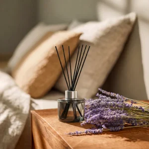 Aroma Reed Diffuser with Lemon Grass Scent 100ml & 6 Pcs Sticks - Image 3