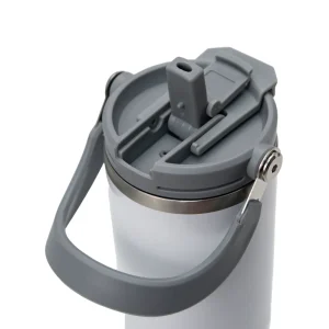 Tumbler with Handle and Straw SS Double Wall 900ml - Image 4