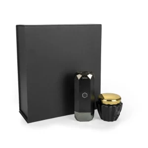Arabic Oud and Bakhoor Gift Sets in Black Magnetic Closure Gift Box - Image 3