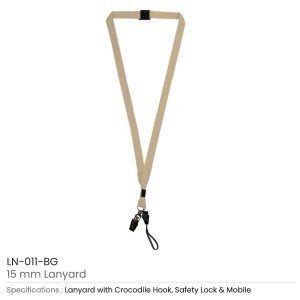 Lanyards with Crocodile Clip, Mobile Holders & Safety Lock - Image 8