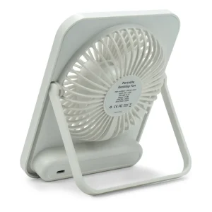 Rechargeable Table-Top Fan with Rotating Desk Stand, Compact & Portable, Type-C - Image 9