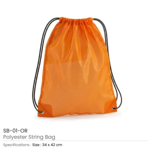 Promotional Drawstring Bags in High-Quality Polyester Material - Image 11